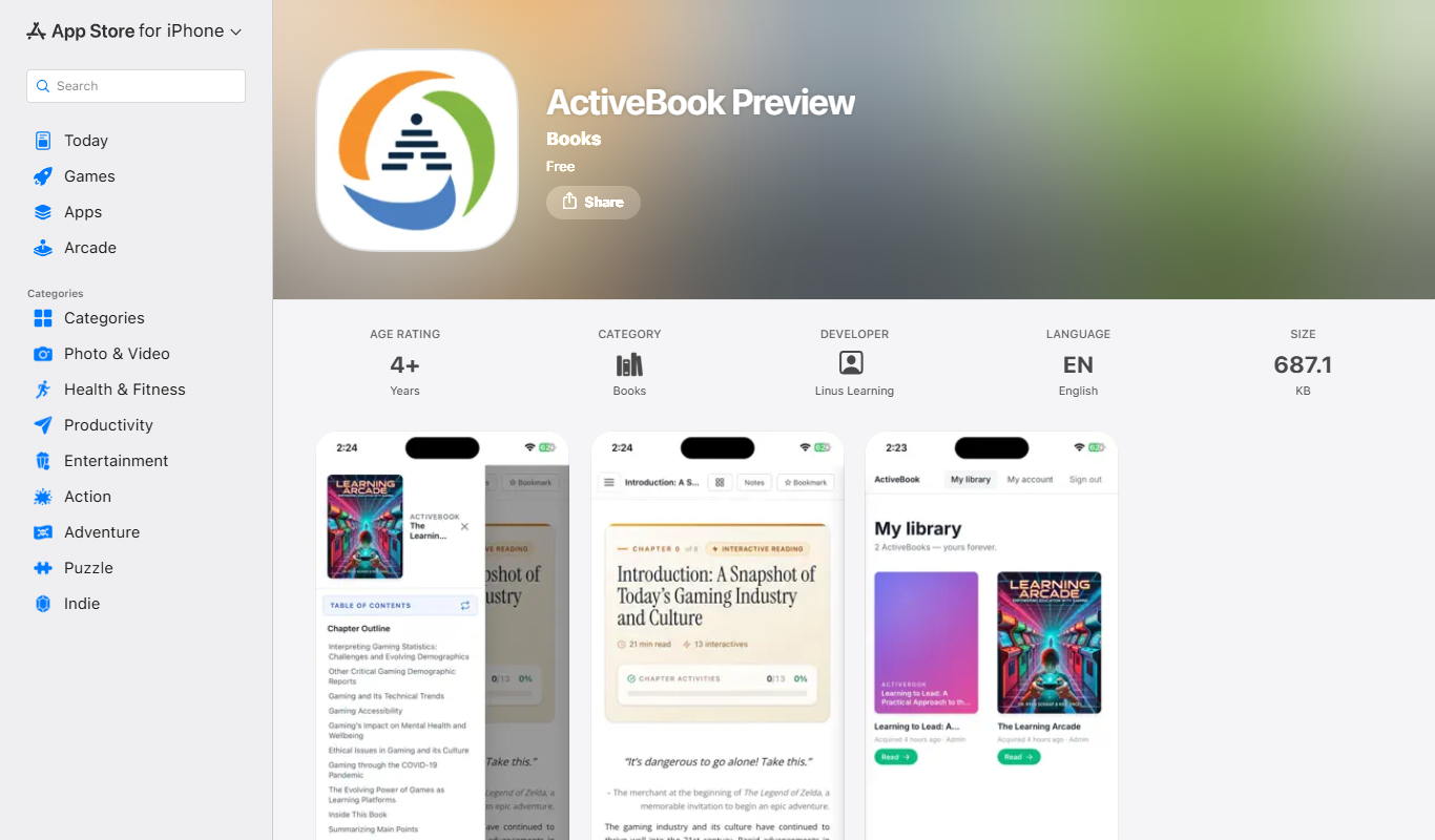 iPhone, iPad & Mac — App Store