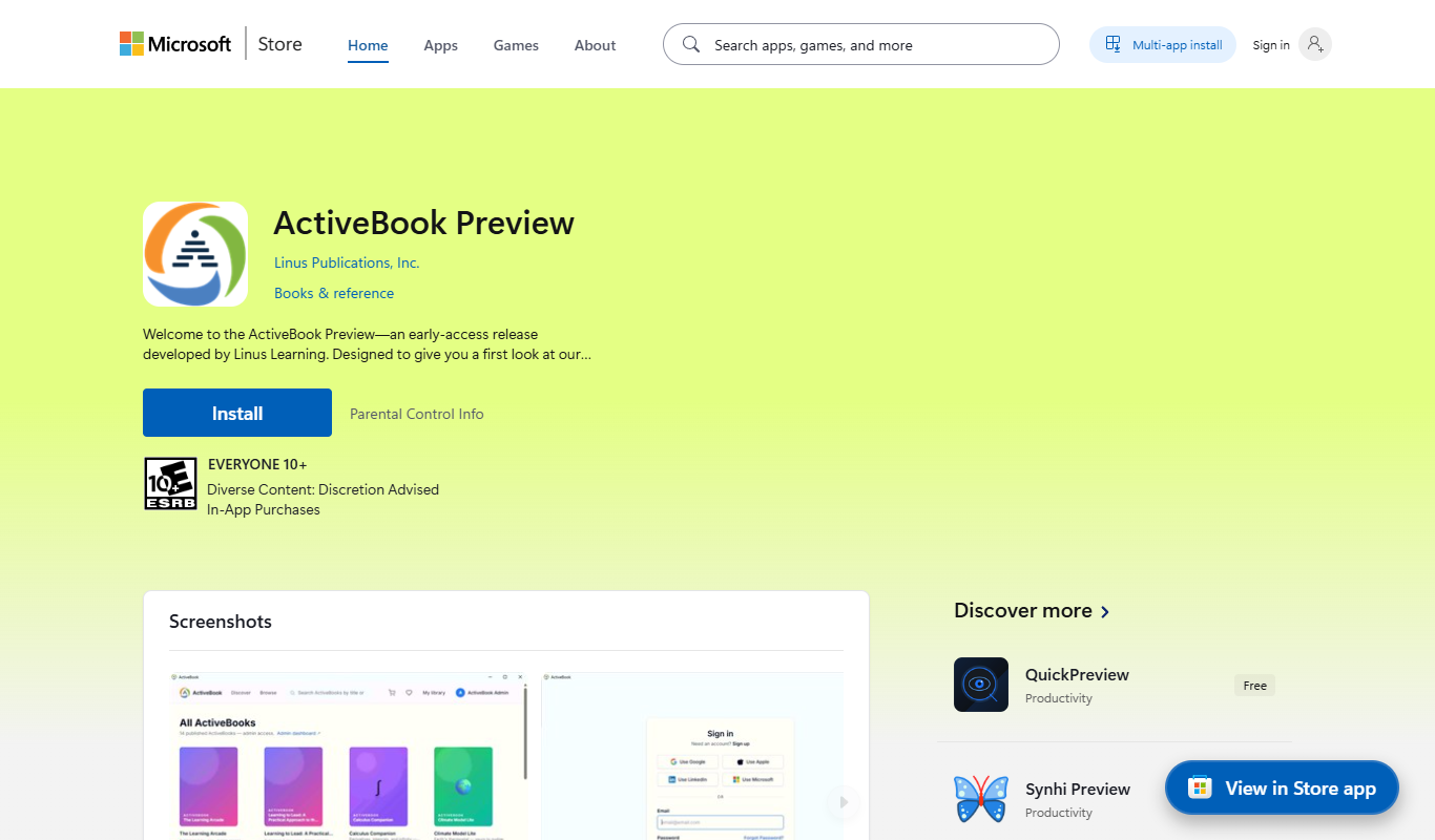 Windows — Microsoft Store